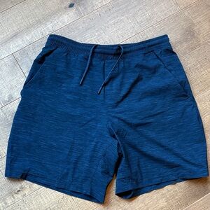 Men's Navy Blue Shorts Lululemon
